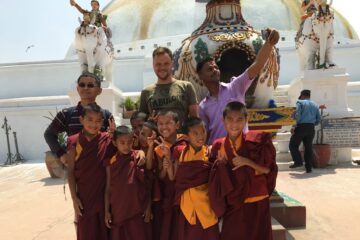 Udflugt til Bouddhanath Stupa